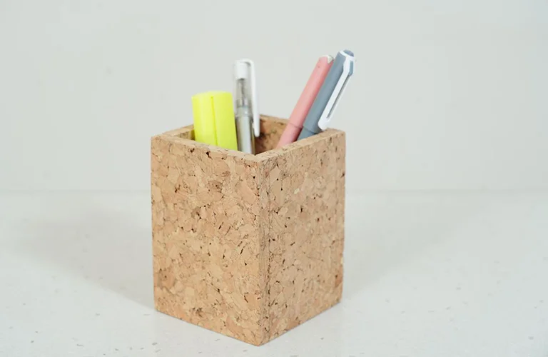 Cork Pen Pencil Holder